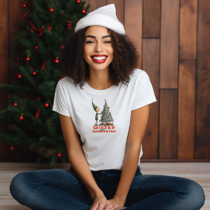 Camiseta Deseos irónicos de duende de dibujos animados vint