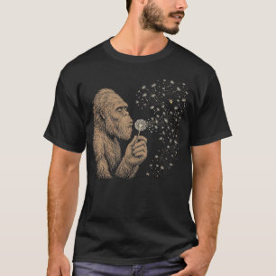 Camiseta Deseos Soplando Bigfoot Divertido Soplando Diente