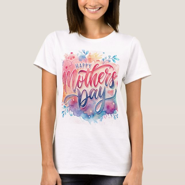 Camiseta Deseos vibrantes para mamá (Anverso)