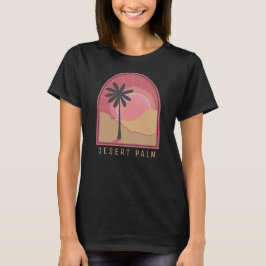 Camiseta Desert Palm (Pink) T-Shirt