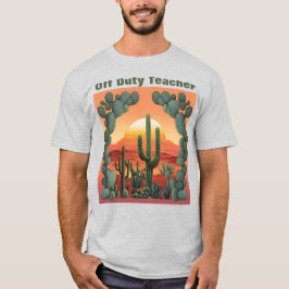 Camiseta Desert Sunrise Cacti
