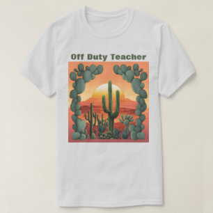 Camiseta Desert Sunrise Cacti