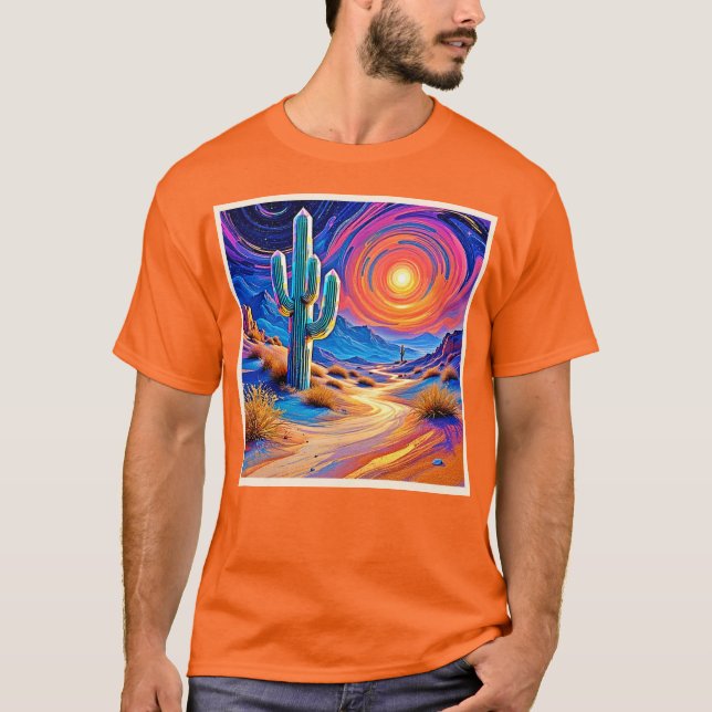 Camiseta Desert Sunset Glow (Anverso)