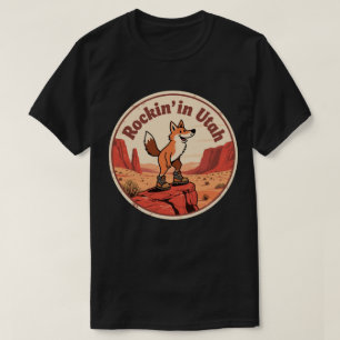 Camiseta Desert Vibe_ Utah Coyote Estilo al aire libre