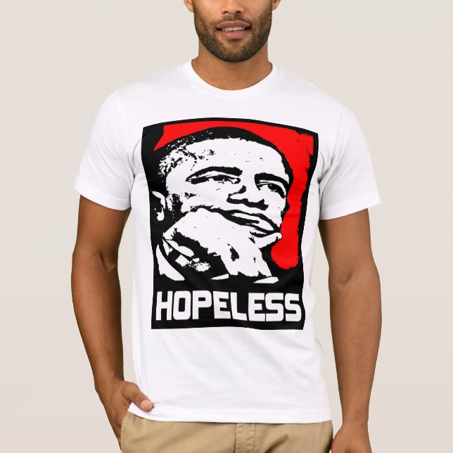 Camiseta Desesperado: ¡Barack Obama! (Anverso)