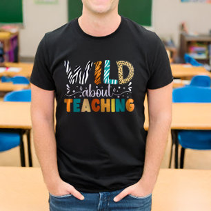 Camiseta Desesperado Por Enseñar De Vuelta Al Profesor De L