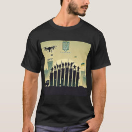 Camiseta Desfiguración en el horizonte de Kiev