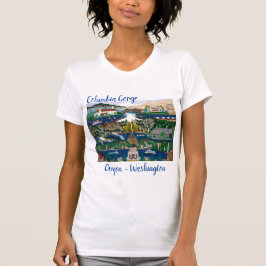 Camiseta Desfiladero del río Columbia