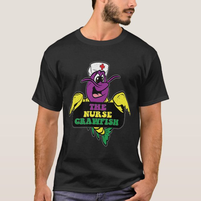Camiseta Desfile de Carnaval "Mardi Gras" de Langostinos (Anverso)