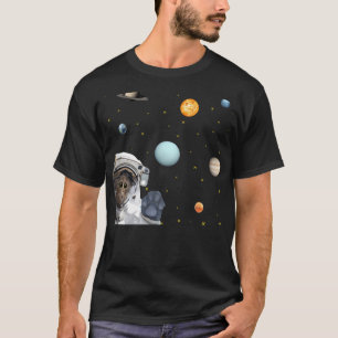 Camiseta Desfile de gatos de Astronauta Cute