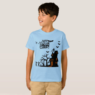 Camiseta Desfile de Linterna Fantasmagórica azul pálido