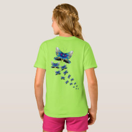 Camiseta Desfile de Mariposas - Color en Movimiento
