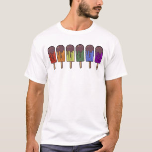 Camiseta Desfile de Paletas de Arcoíris