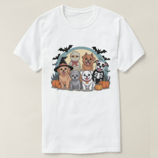 Camiseta Desfile de Pups de Halloween