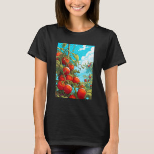 Camiseta Desfile de Tomate Plantas de Tomate Verduras Jardí