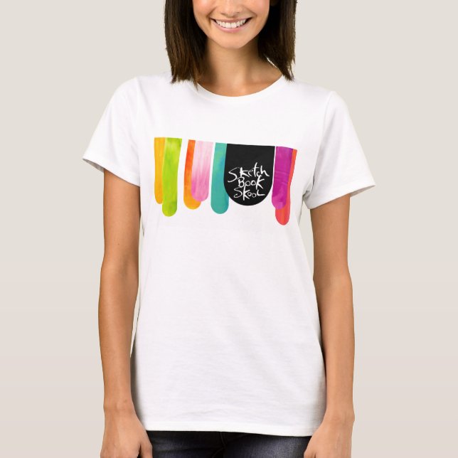 Camiseta Desfile del descenso de Skool del Sketchbook (Anverso)