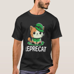 Camiseta Desfile del Día de San Patricio duende Gato irland