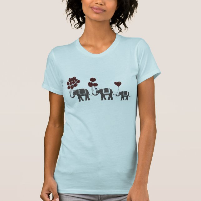 Camiseta Desfile del elefante (Anverso)