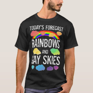 Camiseta Desfile del Mes del Orgullo Gay LGBTQ Arcoíris y C