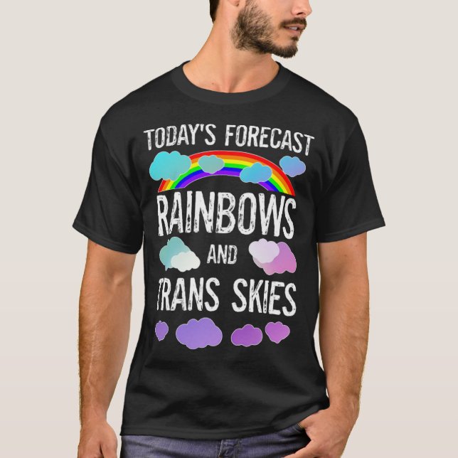 Camiseta Desfile del mes del Orgullo Transgénero LGBGTQ Rai (Anverso)