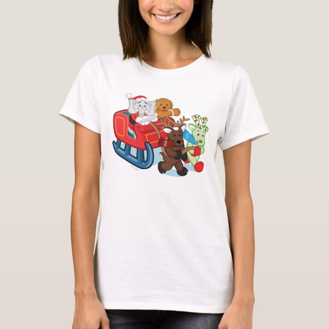 Camiseta Desfile del navidad de Webkinz (Anverso)