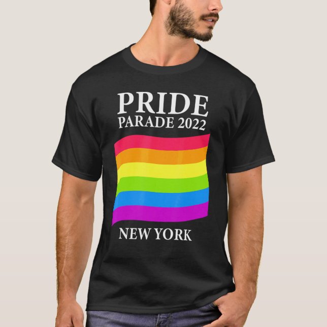 Camiseta Desfile del Orgullo 2022 en Nueva York (Anverso)