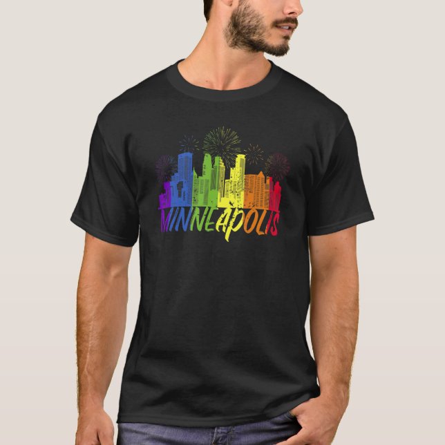 Camiseta Desfile del Orgullo del Orgullo de Minneapolis (Anverso)