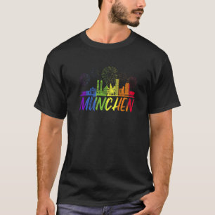 Camiseta Desfile del Orgullo del Orgullo de Munich München