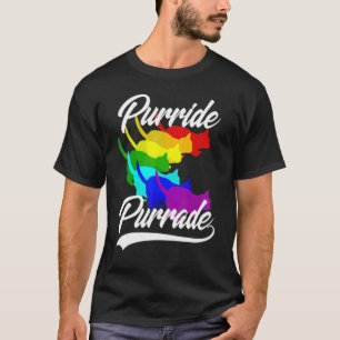 Camiseta Desfile del Orgullo Gato Purride Purrade Essentia