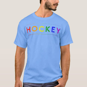 Camiseta Desfile del Orgullo Gay del Mes del Hockey LGBTQ T