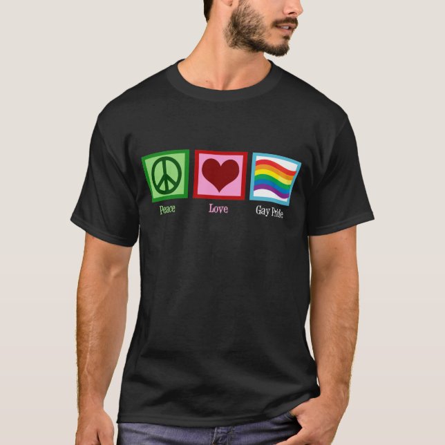 Camiseta Desfile del Orgullo Gay por la Paz (Anverso)