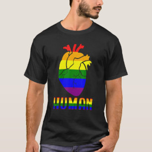 Camiseta Desfile del Orgullo Transgénero Humano Lgbtq Love
