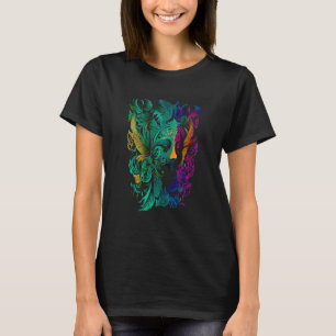 Camiseta Desfile divertido del Carnaval de Mardi Gras con f