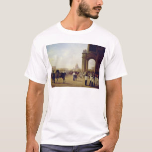 Camiseta Desfile en el cuadrado del palacio en St.
