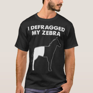 Camiseta Desfragmenté mi cebra