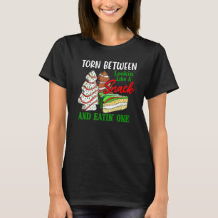 Camiseta Desgarrado entre parecer una golosina y comer una