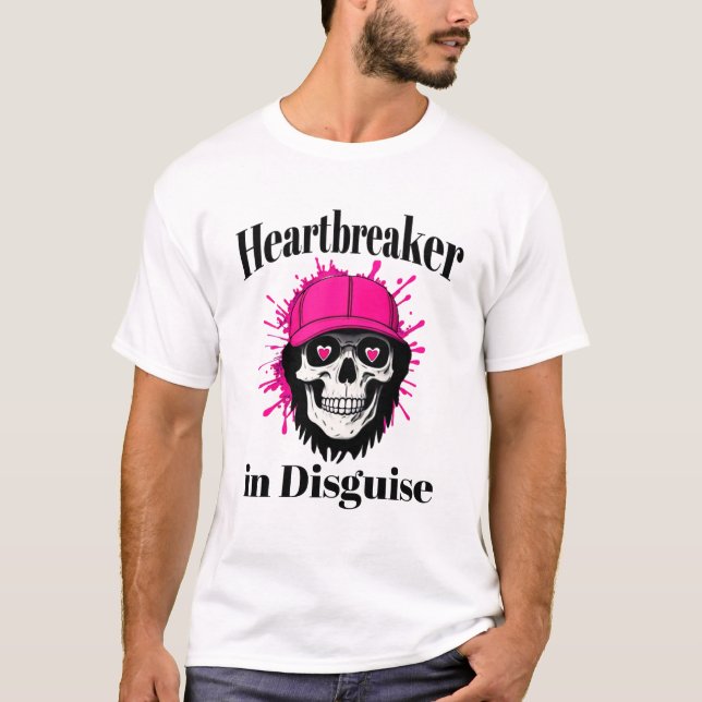 Camiseta Desgarrador en disfrazado diseño de cráneo Guay de (Anverso)