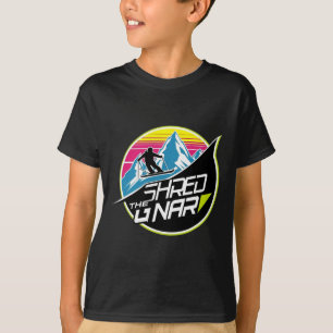 Camiseta Desgarrar el Gnar Esquí Freestyle Diamante Inviern
