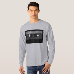 Camiseta desgastada de cassette Old School