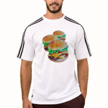 Desgaste activo de Hamburger, diseño de arte pop o