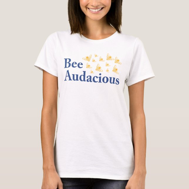 Camiseta Desgaste audaz de la abeja (Anverso)