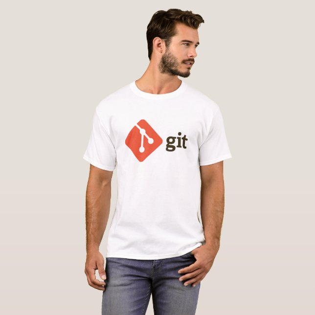 Camiseta Desgaste auténtico de Git (Anverso completo)
