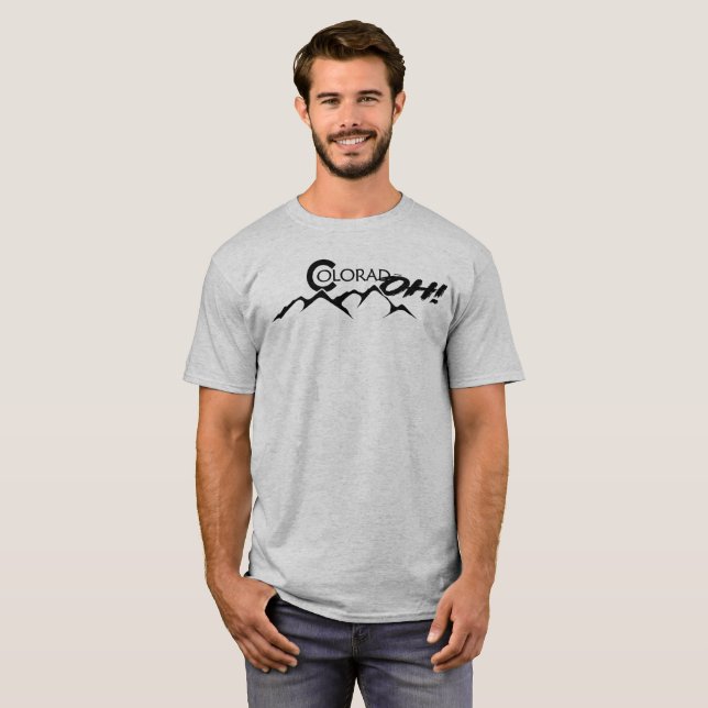 Camiseta ¡Desgaste creativo de la diversión - Colorad-OH! (Anverso completo)