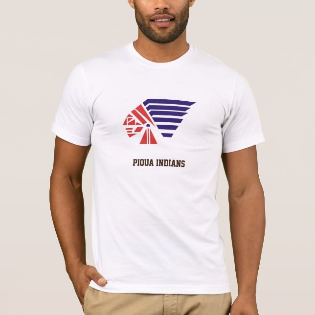 Camiseta Desgaste del alcohol de los indios del fútbol de (Anverso)