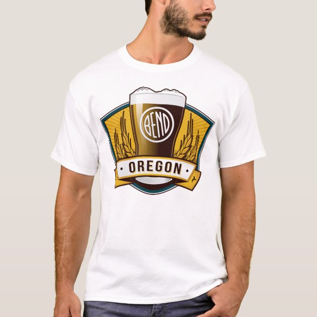 Camiseta Desgaste del Brew de la curva (Anverso)