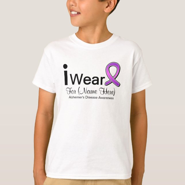 Camiseta Desgaste del personalizable I una cinta de la (Anverso)