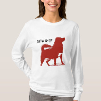 Camiseta Desgaste del tejido para un chica sofisticado