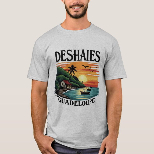 CAMISETA DESHAIES GUADELOUPE (Anverso)