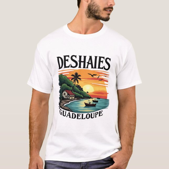 CAMISETA DESHAIES GUADELOUPE (Anverso)