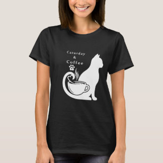 Camiseta Desi de los amantes del café y el gato